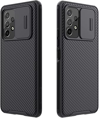 Fine antichoc mangix PC protection shell with sliding camera lid for Samsung Galaxy A53 5G (Black).. Shop with purpose and save with DIAYTAR NIGERIA's extensive platform and nationwide delivery service.