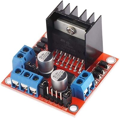L298N engine controller module, Pas -by -Pas Pas Pont DC motor card in H for Arduino/Dio and Raspberry Pi.. DIAYTAR NIGERIA: Bringing quality products to your doorstep at prices that won't break the bank.