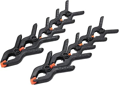 10 pieces Set of spring tongs in nylon ends of clips for lighting.. DIAYTAR NIGERIA: Where shopping meets satisfaction with affordable prices and prompt delivery services.