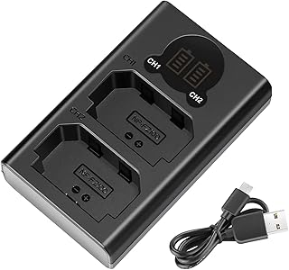 Battery charger for USB LP double camera with screen.. Affordable luxury and fast service — only on DIAYTAR Nigeria.