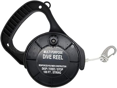 Scuba Choice versatile diving reel, 350 cm, black.. Discover why thousands choose DIAYTAR NIGERIA for affordable products delivered in less than a week.