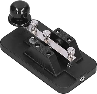 CW switch to Morse code, easy assembly, quick voice, black manual training telegraph for beginners.. DIAYTAR NIGERIA: Bridging the gap between consumers and quality products with affordable nationwide shipping.