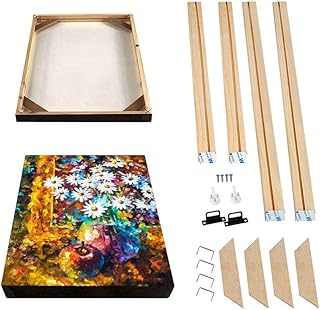 Wooden frame extension bars for oil painting, gallery and stretching, mounting kit on canvas 16x20, extension bars for oil painting and wall art, 40x50cm/16x20inch.. Experience the ultimate in shopping convenience with DIAYTAR NIGERIA's vast catalog and 5-8 day delivery.