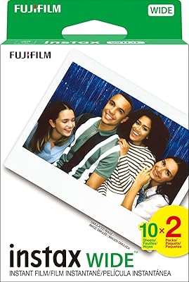 Instant film Fujifilm Instax Wide 2 x 10 (20 sheets) The packaging can vary, white, 20 exhibitions, double package, single package.. Shop with purpose and save with DIAYTAR NIGERIA's extensive platform and nationwide delivery service.
