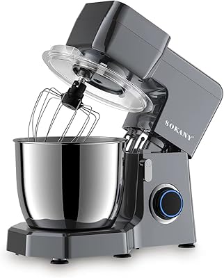 Mixer on Sokany SK-272 1500W base, 10 speeds + pulse, 6.5 l stainless steel bowl, multiple accessories, agitator, whip, kneader kneader.. DIAYTAR NIGERIA delivers on our promise of variety, affordability, and prompt nationwide shipping.
