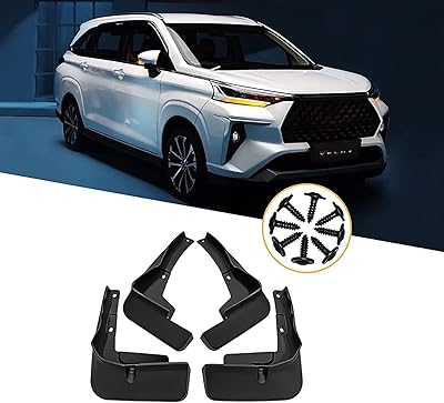4 pieces of mudguard for Toyota Veloce 2021-2022, mudguard for front/rear wheels with mounting screws, accessories of car tire tire that is easy to install.. Find more for less — only on DIAYTAR Nigeria.