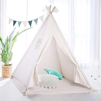 MEDLA TIPI TIPI TIPS TIPI MEDLA, Portable Indian Wigwam Player in Indoor and Outdoor Fabric With Window and Floor Carpet.. Shop with ease at DIAYTAR NIGERIA and enjoy our extensive product range delivered at affordable rates.