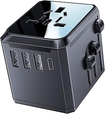 Universal travel adapter Yesido with 4 USB USB ports Porte.. Shop with purpose at DIAYTAR NIGERIA and receive your purchases at unbeatable prices within the week.