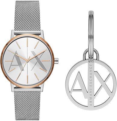 ARMANI Exchange woman watch, stainless steel, ax7130set, silver, silver, bracelet.. Nigeria's most diverse e-commerce platform delivers quality and affordability to your doorstep in 5-8 days.