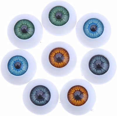 Horror accessories in acrylic Decora Hollow Eyes 16 mm - Package of 8.. DIAYTAR NIGERIA: Your partner in affordable online shopping with reliable 5-8 day shipping nationwide.