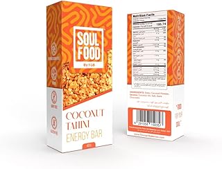 Soul Food Tahini energy bar with coconut for long -lasting power and delicious snacks 40 g.. Your ideal shopping companion, DIAYTAR NIGERIA offers unmatched variety with delivery within a week.