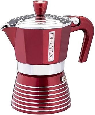 Pedrini coffee maker 6 cups, bright red - Infinity Passion (8).. DIAYTAR NIGERIA: Where affordability and variety meet with convenient delivery within 8 days.