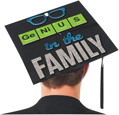 AMSCAN GENIUS IN THE FAMILY STOCTE DE DECORATION DE GROUP HAT Diploma, One -sized, Multicolor.. Shop for everything you need at DIAYTAR NIGERIA, with budget-friendly prices and quick delivery.