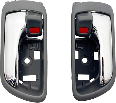 Shirazing interior door handles compatible with Camry 2002-2006 Replacement # 69206-Aa021 LH 69205-Aa021 HR Lot of 2.. DIAYTAR NIGERIA: Where thousands of products meet affordable prices and reliable 5-8 day delivery.