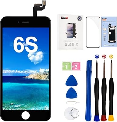 Eveith replacement screen for iPhone 6S size 47 inch LCD FHD with framework.. DIAYTAR NIGERIA: Where every search yields affordable results delivered promptly to your door.