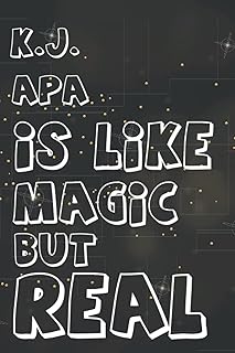 K.J. APA is as if by magic, but real: Lined notebook: perfect gift for lovers of K.J. APA: Book of birthday notes for boys, ... adolescents, students, adults 6 x 9 inches 110 pages.. DIAYTAR NIGERIA: Revolutionizing how Nigerians shop with affordable prices and prompt delivery services.