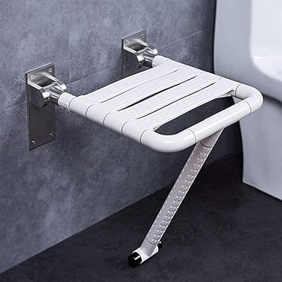 Shower seats with foot, Wall bath chair for the elderly, disabled and disabled, folding bathroom help | Max.150kgs/23st.. Join millions of satisfied shoppers using DIAYTAR Nigeria every day.