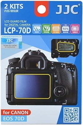 LCD screen protector for JJC LCP-70D digital camera for Canon EOS 70D.. Shop smart, shop DIAYTAR - Nigeria's most affordable e-commerce platform with nationwide delivery.