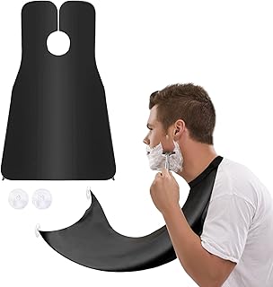 Men's Bearding Bearded Deck, shaving and cutting apron, shaving cloth for beard with suction cups (black).. Shop millions of products across categories on DIAYTAR Nigeria — delivered right to your door.