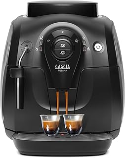 Gagia Besana coffee machine, from the cup grain, made in Italy, black.. Experience the ultimate in shopping convenience with DIAYTAR NIGERIA's vast catalog and 5-8 day delivery.
