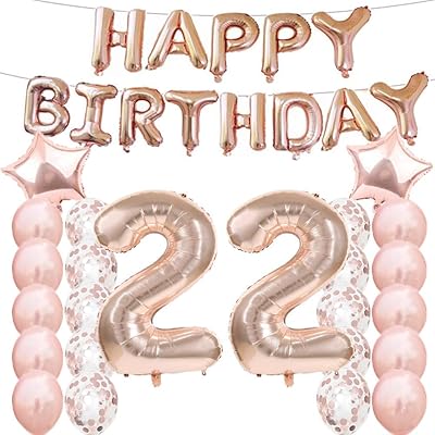LZG QXF Party supplies for 22nd birthday, balloons for 22nd birthday, mylar ball number 22, latex balloons, superb gifts for 22nd birthday for girls, photography accessories.. Shop with confidence on DIAYTAR Nigeria — quality products and timely delivery.