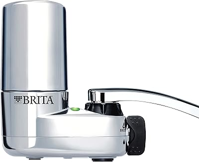 Brita sink water filter, tap water filtration system for tap water with 1 replacement filter, reduced 99 % of lead, chrome.. DIAYTAR NIGERIA delivers value, variety, and convenience with our nationwide 5-8 day shipping.