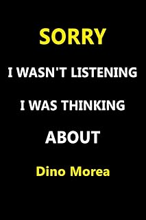 Sorry, I was not listening, I thought of Dino Morea: unique personalized notebook, perfect gift for Dino Morea, 120 pages lineage, 6x9 ''.. DIAYTAR NIGERIA: Nigeria's answer to affordable online shopping with reliable 5-8 day delivery guarantee.