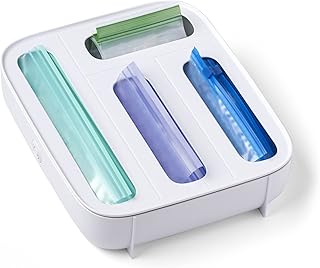 Organizer of Plastic Sandwich U Copi for storage of Storabag's kitchen, 4 locations, white.. Your ultimate shopping destination, DIAYTAR NIGERIA combines extensive selection with affordable shipping.