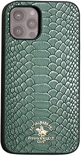 Leather cover for iPhone 12 Pro Max Polo and Racquet Club of Santa Barbara, green.. Transform your shopping experience with DIAYTAR NIGERIA's vast product selection delivered at unbeatable prices.