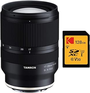Tamron objective 17-28mm f/2.8 DI III RXD for Sony E with Kodak memory card from 128 GB (2 articles).. Your budget-friendly online marketplace, DIAYTAR NIGERIA delivers a world of products in just 5-8 days.