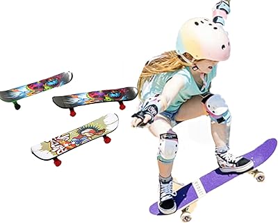 Multi startm, skateboards for beginners, children's skateboards aged 6 to 14, teenage skateboards, skateboards for adults - skateboarding for beginners, skateboards for girls and boys. Size 43 x 13 cm... Shop with confidence at DIAYTAR NIGERIA, offering extensive product variety with nationwide delivery.