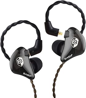 Helmet for musicians, BSINGER basin with 2nd generation sound insulation headphones with two dynamic drivers and Detachable MMCX cable (black).. Experience DIAYTAR NIGERIA, where extensive product variety meets pocket-friendly prices and reliable delivery.