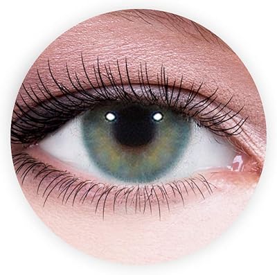 Blue contact lenses Dahab Tiffany, Cosmetics Dahab unisex cosmetic lenses, disposable 9 months - blue color mixed with light natural honey color.. Discover endless possibilities with DIAYTAR NIGERIA's extensive product range and affordable shipping.
