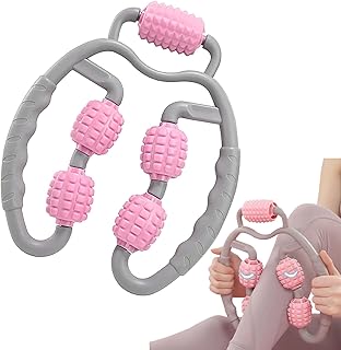 Muscular roller with trigger for muscles, legs, arms, neck, back, elbow of the golfer, deep massage tool to relieve muscle pain, stiffness and muscle tightness.. Unlock access to a wide range of products with DIAYTAR NIGERIA's affordable e-commerce platform.