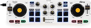 HERCELOS DJ Control MIX - Wireless Bluetooth DJ controller for smartphones (iOS and Android) - DJ application - 2 plates.. DIAYTAR NIGERIA: Where smart shoppers find everything they need at prices they can afford.
