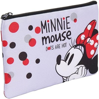 Cerdá Life's Little Moments Small Makeup Kit For Women Minnie Mouse - Disney official license, Women's Cosmetic Bag, Light Gray, 2100003681, Light Gray, Toilet Kit.. DIAYTAR NIGERIA: Where affordability and variety meet with convenient delivery within 8 days.