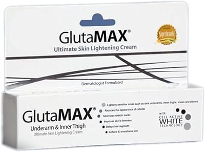 Glutamax super lightening cream for armpits and the interior of the thighs - 30 grams.. Experience satisfaction guaranteed with DIAYTAR NIGERIA's comprehensive platform and quick delivery.