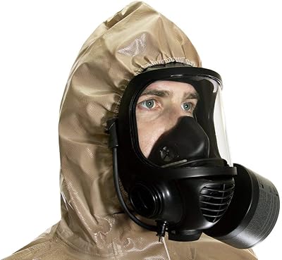 Mira Safety disposable protection combination with respiratory hood and elastic wrists, LG/XL.. Experience the simplicity of DIAYTAR NIGERIA's extensive marketplace with delivery within 8 days.