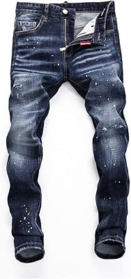 Yennel Flying Pants for Men, Spring Summer Jeans Baggy Boyfriend High Quality for Men Streetwear Designer Jeans Rights Human Pants In Denim (Size: 38).. DIAYTAR NIGERIA: Your trusted e-commerce partner with extensive product choices and affordable delivery.