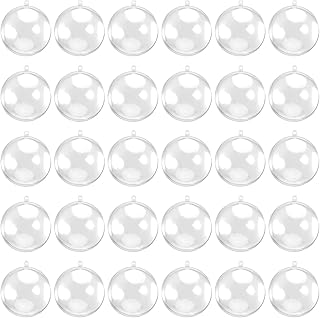 Manchap 30pcs 100mm transparent plastic ball, Plastic plastic balls, Transparent decorative balls in Acrylic Paccular Christmas ball, DIY, Crafts, Wedding Decoration.. Transform your shopping experience with DIAYTAR NIGERIA's vast product selection delivered at unbeatable prices.