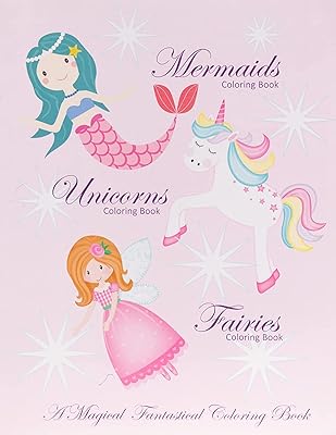 Licornes coloring book Coloring Book Siren and Fairy Coloring Magic and Fantastic Coloring Book: Coloring Book For Girls and Boys with Sirens, Unicorns and Fairy.. From checkout to your doorstep in less than a week — DIAYTAR Nigeria.