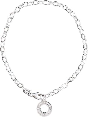 Thomas Sabo Ankle Bracelet Charm Club In Sterling 925 for Women X0034-001-12, Sterling Silver, Sterling Silver.. DIAYTAR NIGERIA connects your desires with reality through our affordable e-commerce platform and quick delivery.