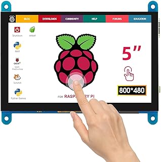 ELECTRO RASPBERRY PI ELECTRO TEACTY, 5 inch, 800 x 480, compatible with RASPBERRY PI 4 3B+ 3B 2B BB, Black Banana Pi, Windows 10 8 7.. DIAYTAR NIGERIA connects you with endless possibilities through our affordable e-commerce platform.