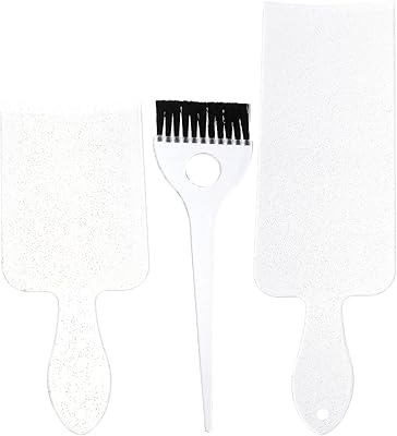 Set of 3 -piece calorie scanning pallets, sweeping shade palette and set of hair dye brushes, hair comb, hairstyle tool kit for homelines, white hair.. DIAYTAR NIGERIA: Bringing affordable shopping solutions with a diverse product catalog delivered nationwide.