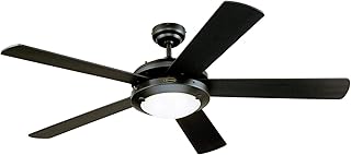 Westinghouse Lighting 7224200 COME Inner ceiling fan with light, matt black, interior only.. Shop smarter, not harder with DIAYTAR NIGERIA - thousands of products at your fingertips with affordable delivery.