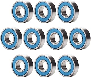 10 pcs 698 2Rs sealed blue bearings 8 * 19 * 6 mm 698RS Tree bead parts for RC car truck.. DIAYTAR NIGERIA delivers what matters - quality, affordability, and prompt nationwide shipping.