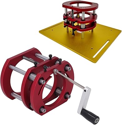 Metal router lifting system kit to lift the saw, the table and the base plate with 4 jaws with high adhesion.. DIAYTAR NIGERIA delivers more than products - we deliver affordable shopping satisfaction nationwide.