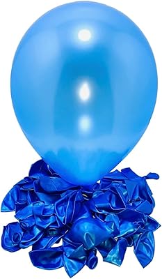 Huex Helium Helium Balloons higher quality (metallic blue) 40 pieces, 12 inches.. Nigeria's favorite online shopping platform, DIAYTAR offers unbeatable prices and delivery within a week.