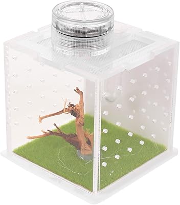Soft spider enclosures Ipetboom Terrarium of transparent spider Breeding Acrylic Breeding Box Habitat case for Tarentule Scorpion Mante Gecko.. DIAYTAR NIGERIA brings online shopping to every Nigerian with affordable prices and reliable shipping.