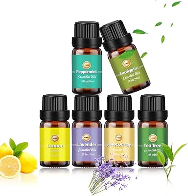 Bottle of essential oils Aminac 6 pieces x 10 ml of oil for diffuser.. Shop from anywhere in Nigeria with DIAYTAR's extensive selection and budget-friendly shipping options.